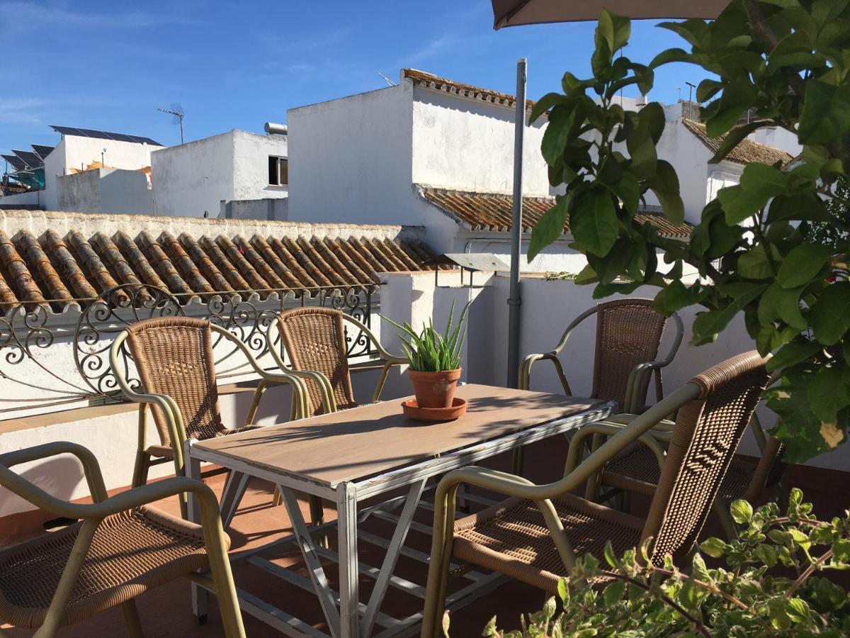 Villa Casa Leon Blanco Carmona Reformada Centrica Con Chimenea Y Terraza Con Vistas Exterior foto